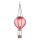 Globo - LED Závesná solárna dekorácia 20xLED/0,5W/3V IP44 lietajúci balón