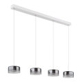 Globo - LED závesné svietidlo na lankách LED/24W/230V biela/dymová