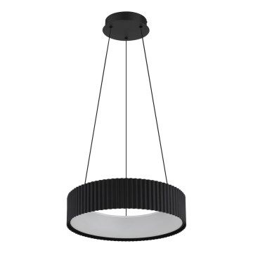 Globo - LED závesný luster na lane LED/45W/230V 2700/4000/6000K priemer 46 cm čierna