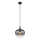 Globo - Luster na lanku 1xE27/40W/230V pr. 24 cm čierna
