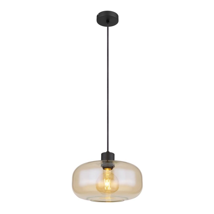 Globo - Luster na lanku 1xE27/40W/230V pr. 28 cm číra