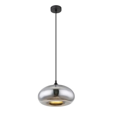 Globo - Luster na lanku 1xE27/60W/230V lesklý chróm