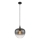 Globo - Luster na lanku 1xE27/60W/230V pr. 29 cm čierna