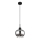 Globo - Luster na lanku 1xE27/9W/230V pr. 21 cm čierna