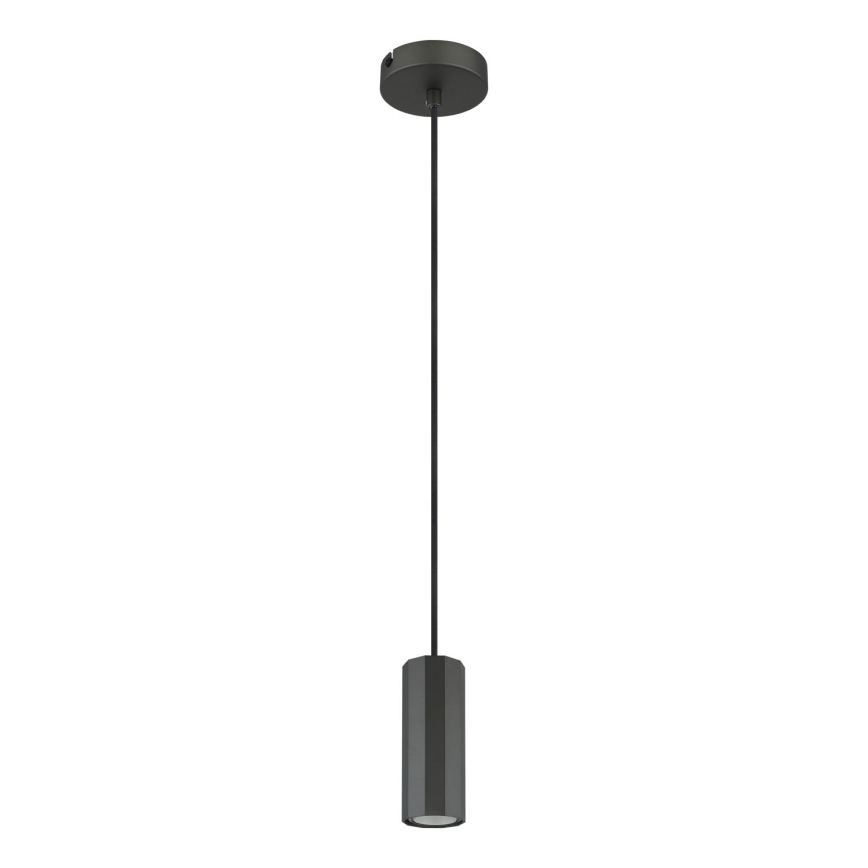 Globo - Luster na lanku 1xGU10/25W/230V čierna