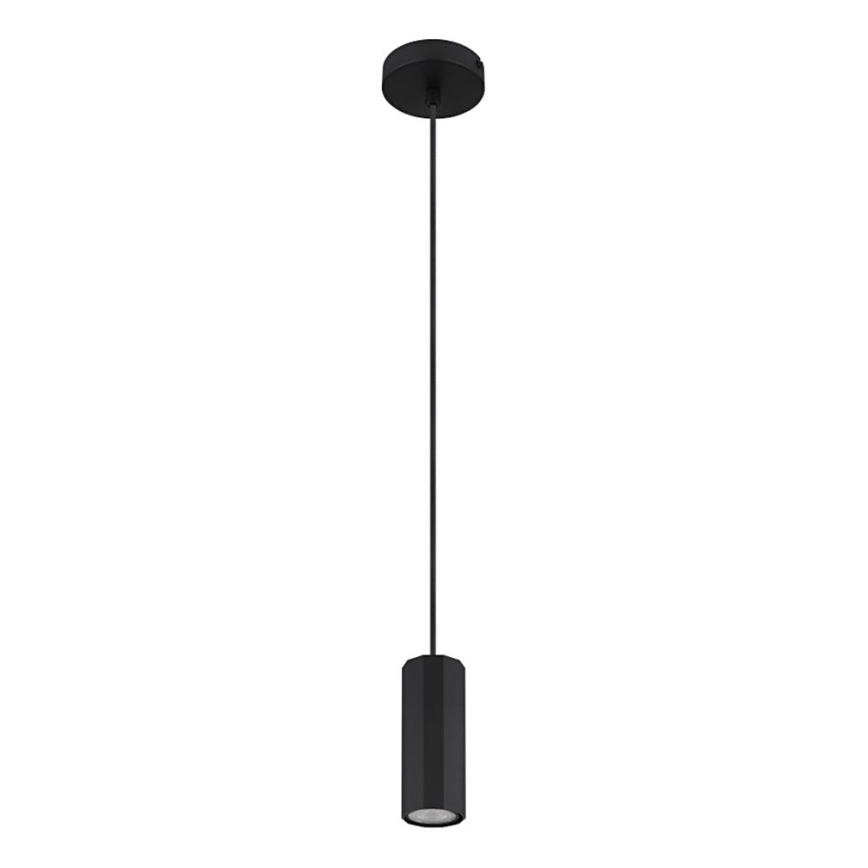 Globo - Luster na lanku 1xGU10/25W/230V čierna