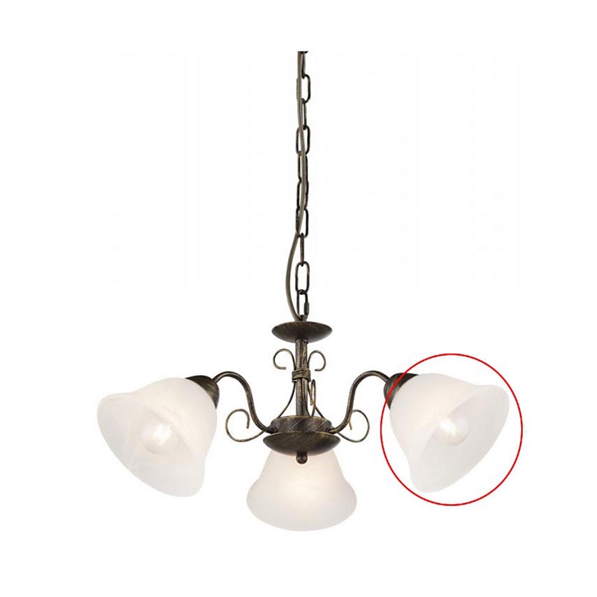 Globo - Náhradné sklo k lustru SAVAI E27