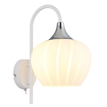 Globo - Nástenná lampa 1xE27/40W/230V biela