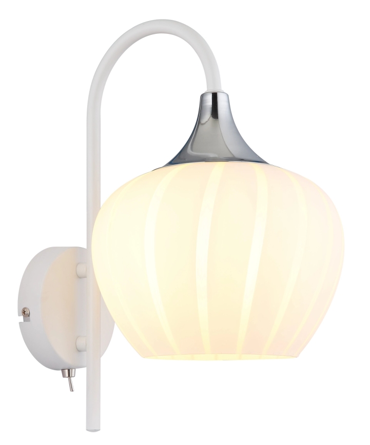 Globo - Nástenná lampa 1xE27/40W/230V biela