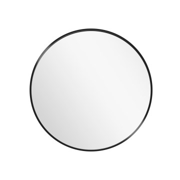 Globo - Nástenné zrkadlo pr. 60 cm čierne