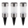 Globo - SADA 3x LED Solárna lampa LED/0,06W/3,2V IP44 200 mAh