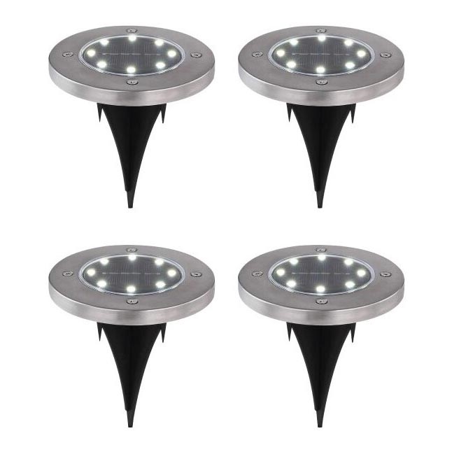 Globo - SADA 4x LED Solárne svietidlo LED/0,1W/3V IP44