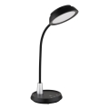 Globo - stmievateľná dotyková stolná LED lampa, 12 W, 230 V, 3000/4000/6500 K, čierna