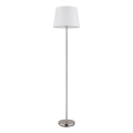 Globo - Stojacia lampa 1xE27/40W/230V biela/matný chróm