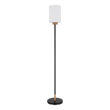 Globo - Stojacia lampa 1xE27/60W/230V čierna/biela