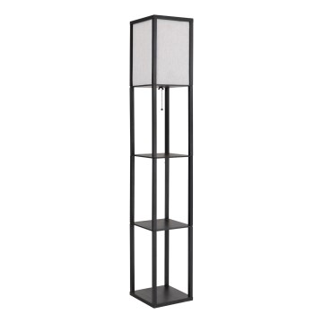 Globo - Stojacia lampa 1xE27/60W/230V čierna