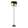 Globo - Stojacia lampa 1xE27/60W/230V pr. 35 cm čierna/zlatá