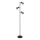 Globo - Stojacia lampa 3xE14/40W/230V čierna