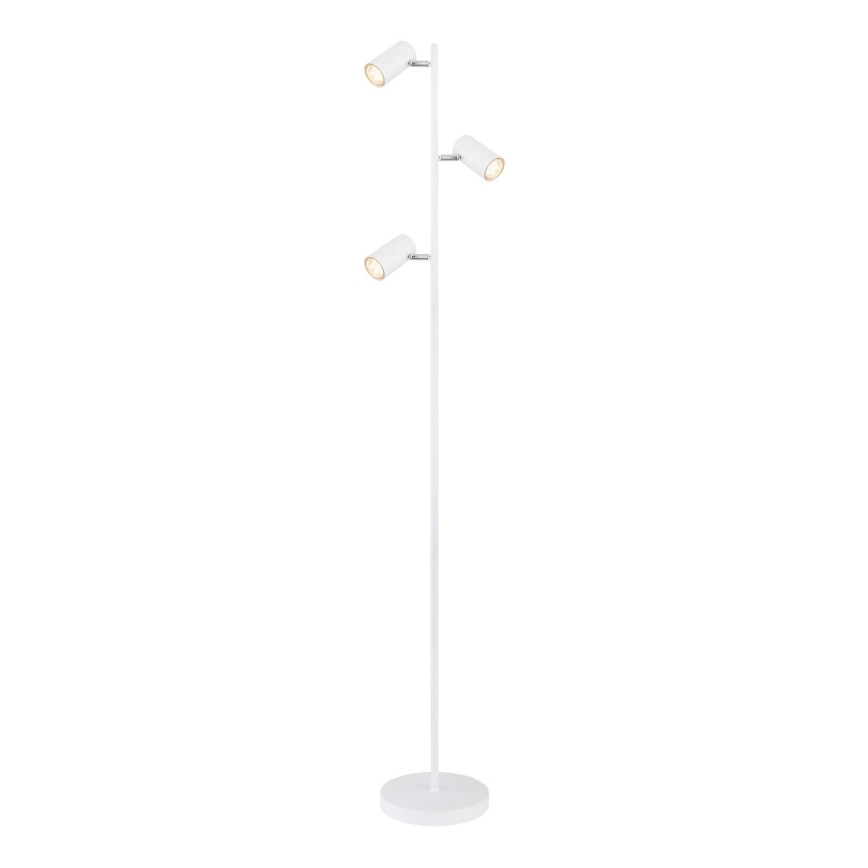 Globo - Stojacia lampa 3xGU10/5W/230V biela