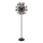Globo - Stojacia lampa 6xE14/25W/230V čierna/dymová