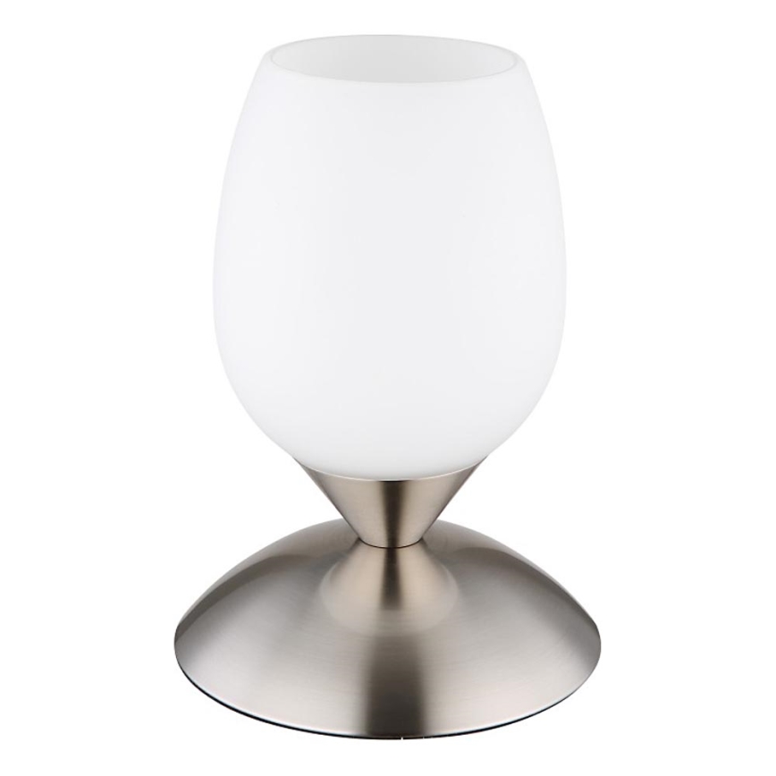 Globo - Stolná dotyková lampa 1xE14/25W/230V matný chróm