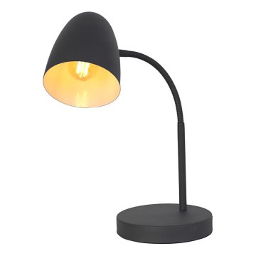 Globo - Stolná lampa 1xE14/25W/230V čierna
