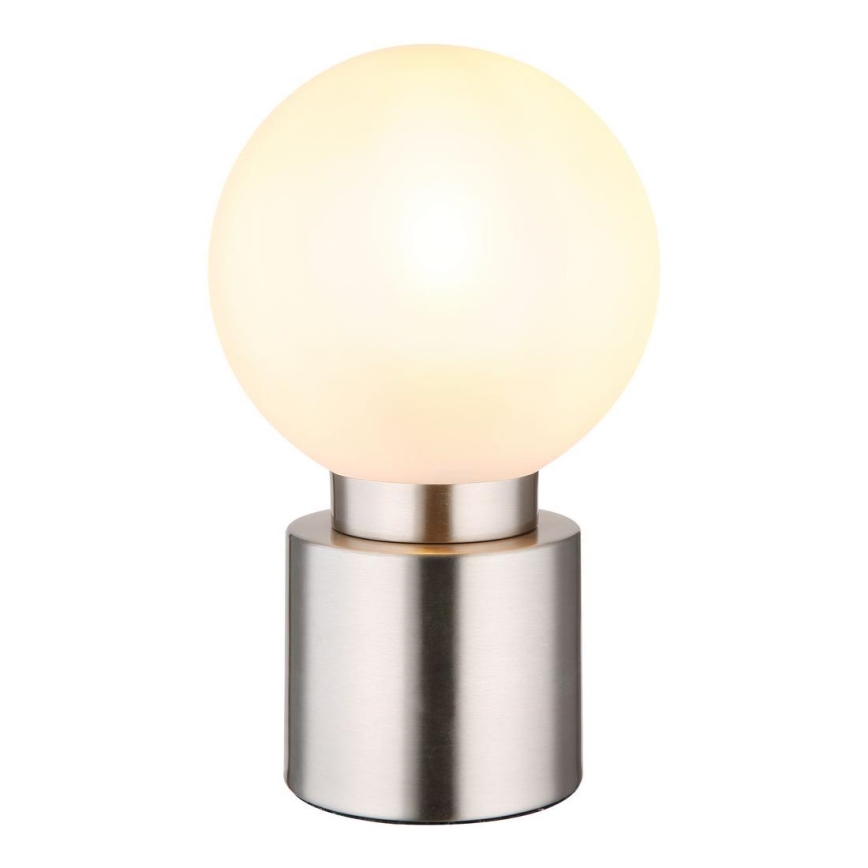 Globo - Stolná lampa 1xE14/25W/230V lesklý chróm