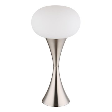 Globo - Stolná lampa 1xE14/25W/230V matný chróm