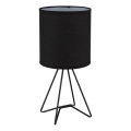 Globo - Stolná lampa 1xE14/40W/230V čierna