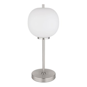 Globo - Stolná lampa 1xE14/40W/230V matný chróm