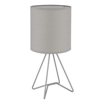 Globo - Stolná lampa 1xE14/40W/230V sivá