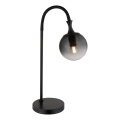 Globo - Stolná lampa 1xE27/10W/230V čierna