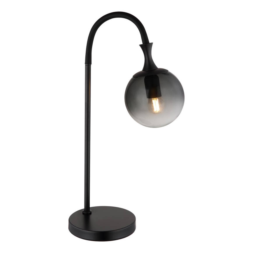 Globo - Stolná lampa 1xE27/10W/230V čierna