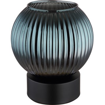 Globo - Stolná lampa 1xE27/25W/230V pr. 15 cm modrá