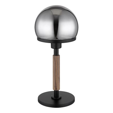 Globo - Stolná lampa 1xE27/40W/230V čierna/hnedá