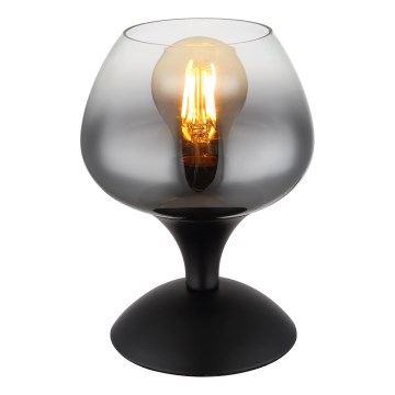 Globo - Stolná lampa 1xE27/40W/230V čierna