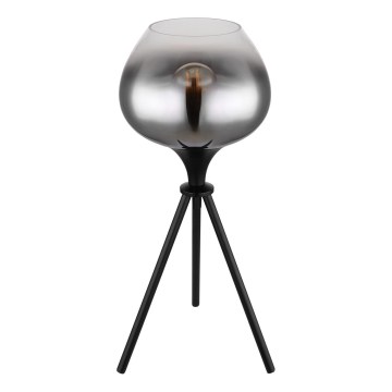 Globo - Stolná lampa 1xE27/40W/230V čierna