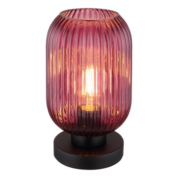 Globo - Stolná lampa 1xE27/40W/230V fialová