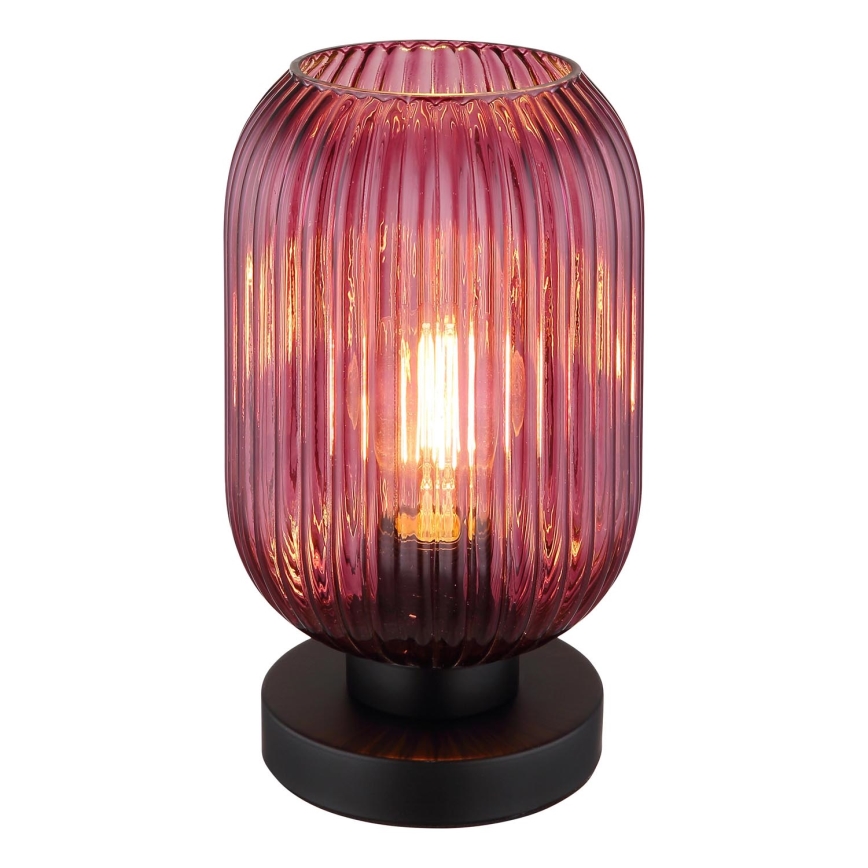 Globo - Stolná lampa 1xE27/40W/230V fialová