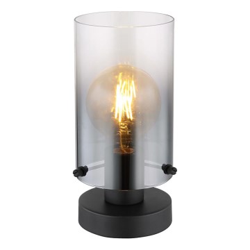 Globo - Stolná lampa 1xE27/40W/230V pr. 12,5 cm čierna
