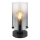 Globo - Stolná lampa 1xE27/40W/230V pr. 12,5 cm čierna