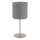 Globo - Stolná lampa 1xE27/40W/230V sivá