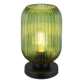 Globo - Stolná lampa 1xE27/40W/230V zelená