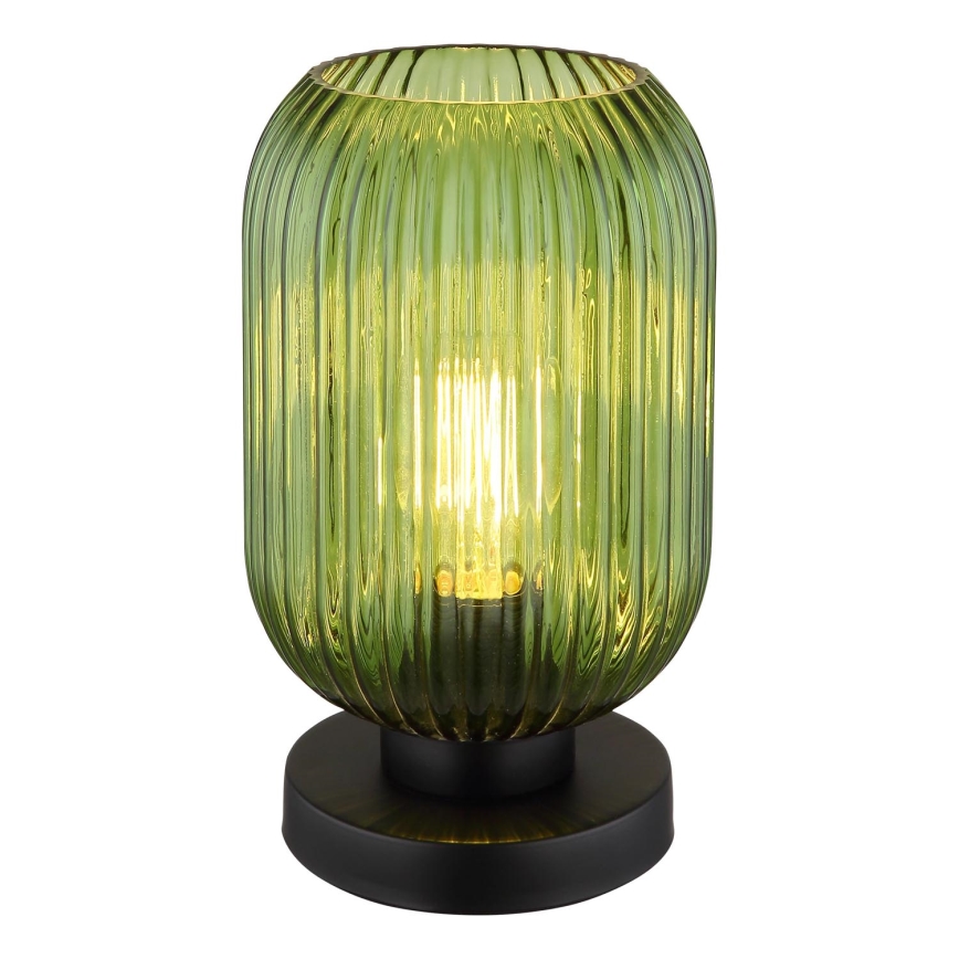 Globo - Stolná lampa 1xE27/40W/230V zelená