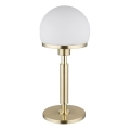 Globo - Stolná lampa 1xE27/40W/230V zlatá