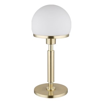 Globo - Stolná lampa 1xE27/40W/230V zlatá