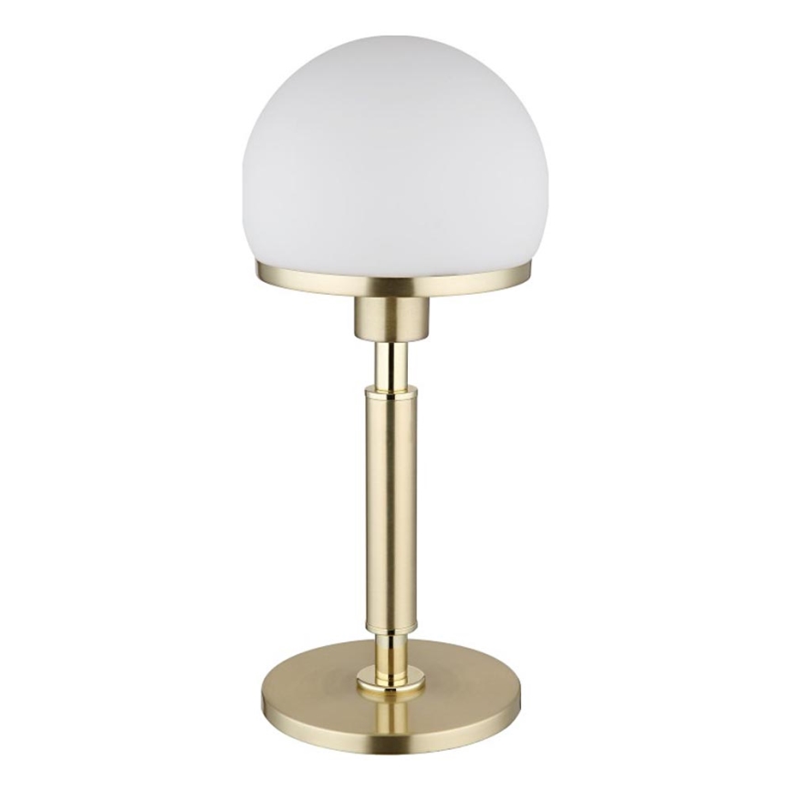 Globo - Stolná lampa 1xE27/40W/230V zlatá
