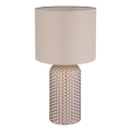 Globo - Stolná lampa 1xE27/60W/230V béžová