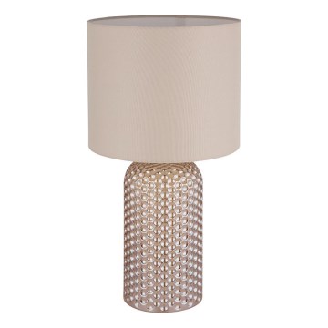Globo - Stolná lampa 1xE27/60W/230V béžová
