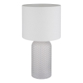 Globo - Stolná lampa 1xE27/60W/230V biela